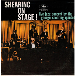 The George Shearing Quintet Shearing On Stage! VINYL LP - Reissue Stereo