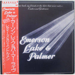 Emerson Lake & Palmer Welcome Back My Friends To The Show That Never Ends - Ladies And Gentlemen VINYL LP - Reissue