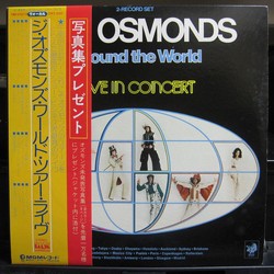 The Osmonds Around The World - Live In Concert VINYL LP