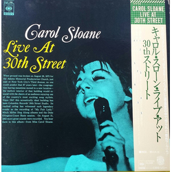 Carol Sloane Live At 30th Street VINYL LP - Reissue Stereo