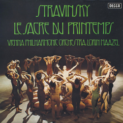 Igor Stravinsky Lorin Maazel Wiener Philharmoniker Le Sacre Du Printemps VINYL LP