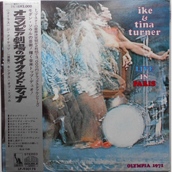 Ike & Tina Turner Live In Paris VINYL LP