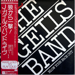 The J. Geils Band Live - Blow Your Face Out VINYL LP