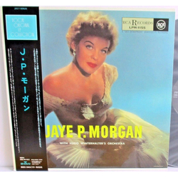 Hugo Winterhalter Orchestra Jaye P. Morgan Jaye P. Morgan With Hugo Winterhalter's Orchestra VINYL LP - Mono Reissue