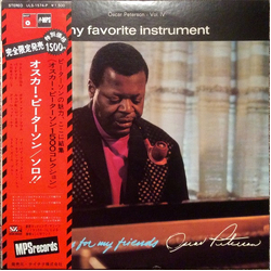 Oscar Peterson My Favorite Instrument VINYL LP