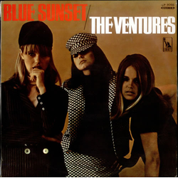 The Ventures Blue Sunset VINYL LP - Compilation Stereo