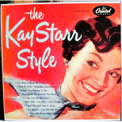 Kay Starr The Kay Starr Style VINYL LP - Mono Reissue