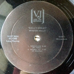 Wynton Kelly Kelly Great VINYL LP - Reissue