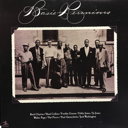 Buck Clayton Eddie Jones Freddie Green Jack Washington Jo Jones Nat Pierce Paul Quinichette Shad Collins Walter Page Basie Reunions VINYL LP - Compila