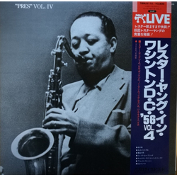 Lester Young In Washington, D.C. 1956 "Pres" Vol. IV VINYL LP