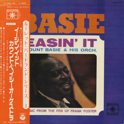 Count Basie Orchestra Easin' It (Music From The Pen Of Frank Foster) VINYL LP - Stereo