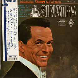 Frank Sinatra The Great Hits Of VINYL LP - Compilation Stereo