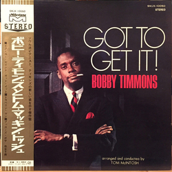 Bobby Timmons Got To Get It! VINYL LP - Promo Japan
