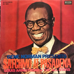 Louis Armstrong And His All-Stars Satchmo At Pasadena VINYL LP - Stereo
