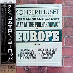 Various Norman Granz Presents Jazz At The Philharmonic In Europe VINYL LP - Mono Reissue