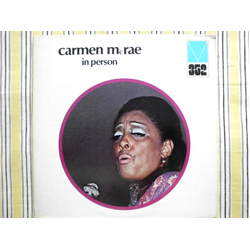 Carmen McRae In Person VINYL LP - Stereo