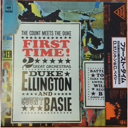 Count Basie Duke Ellington First Time! The Count Meets The Duke VINYL LP - Reissue Stereo