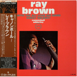 Cannonball Adderley Ray Brown All-Star Big Band Ray Brown With The All-Star Big Band - Guest Soloist: Cannonball Adderley VINYL LP - Reissue Stereo