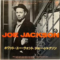Joe Jackson You Can't Get What You Want (Till You Know What You Want) VINYL 7" - 45 RPM Single Stereo