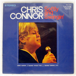 Chris Connor George Otsuka Trio Shungo Sawada Softly and Swingin' VINYL LP - Promo Stereo