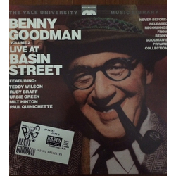 Benny Goodman The Yale University Music Library- Benny Goodman, Volume 2: Live At Basin Street VINYL LP - Stereo