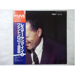 Lester Young "Pres" Vol. III VINYL LP