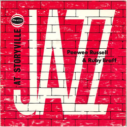 Pee Wee Russell Ruby Braff Jazz At Storyville VINYL LP - Mono