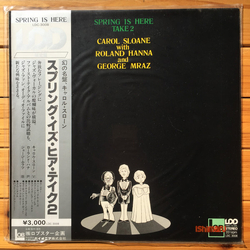 Carol Sloane George Mraz Roland Hanna Spring Is Here Take 2 VINYL LP - Stereo
