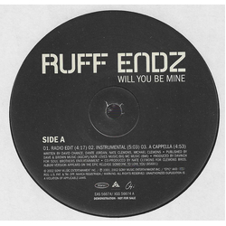 Ruff Endz Will You Be Mine VINYL 12" - 33 ⅓ RPM Promo