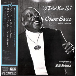 Count Basie Orchestra I Told You So VINYL LP
