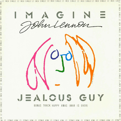 John Lennon Imagine / Jealous Guy VINYL 12" - 45 RPM Single Stereo