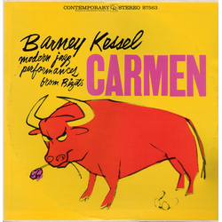 Barney Kessel Modern Jazz Performances From Bizet's Carmen VINYL LP - Stereo