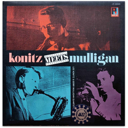 Gerry Mulligan Quartet Lee Konitz Konitz Meets Mulligan VINYL LP - Mono Reissue