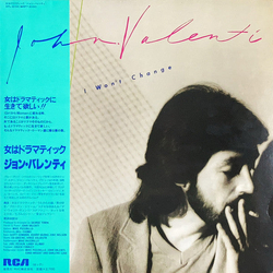 John Valenti I Won't Change VINYL LP Japan