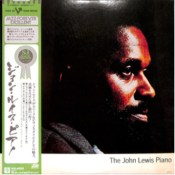 John Lewis (2) John Lewis (2) The John Lewis Piano = ジョン・ルイス・ピアノ VINYL LP - Mono Reissue