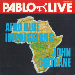 John Coltrane Afro Blue Impressions VINYL LP - Mono