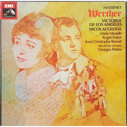 Georges Prêtre Jean-Christophe Benoit Jules Massenet Mady Mesplé Nicolai Gedda Orchestre De Paris Roger Soyer Victoria De Los Angeles Werther VINYL LP
