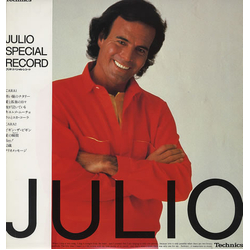 Julio Iglesias Julio Special Record VINYL LP - Compilation Limited Edition Promo