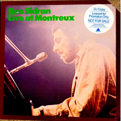 Ben Sidran Live At Montreux VINYL LP