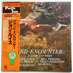 John Lewis (2) Grand Encounter: 2 Degrees East - 3 Degrees West VINYL LP - Mono Reissue