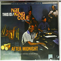 The Nat King Cole Trio After Midnight VINYL LP - Mono Japan