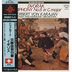 Antonín Dvorák Herbert Von Karajan Wiener Philharmoniker Dvořák: Symphony No. 8 VINYL LP - Reissue