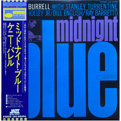 Kenny Burrell Midnight Blue VINYL LP - Reissue Stereo