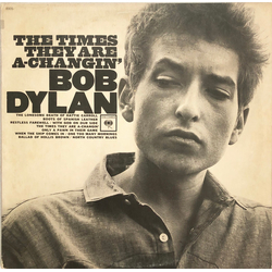 Bob Dylan The Times They Are A-Changin' VINYL LP - Repress Stereo