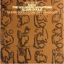 Glenn Gould Bach: The Goldberg Variations / Glenn Gould Concert Dropout VINYL LP - Compilation Reissue Reissue