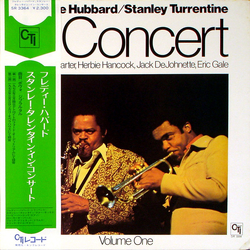 Freddie Hubbard Stanley Turrentine In Concert Volume One VINYL LP