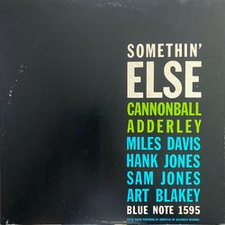 Cannonball Adderley Somethin' Else VINYL LP - Reissue Stereo