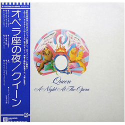 Queen A Night At The Opera = オペラ座の夜 VINYL LP - Stereo Japan