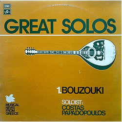 Kostas Papadopoulos Great Solos 1.Bouzouki VINYL LP - Repress
