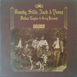 Crosby Stills Nash & Young Déjà Vu VINYL LP - Reissue